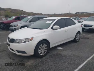 2012 Kia Forte EX with VIN KNAFU4A27C5516687, listed as a IAAI auction lot 41778516 with 255,773 mi miles. Bid and sale history available at carsss.com. Image 2.