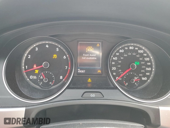 2021 Volkswagen Atlas SE z VIN 1V2JC2CA9MC221417, wystawiony jako Copart lot #49646075 z przebiegiem 49 087 mil mil oraz Nie do naprawy • Non repairable. Historia ofert i sprzedaży dostępna na DreamBid. Obrazek 9.