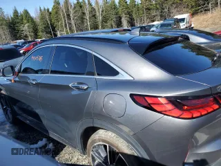 2023 Infiniti QX55 Luxe z VIN 3PCAJ5JR9PF118376, wystawiony jako Copart lot #44305765 z przebiegiem 16 171 mil mil oraz Szkody całkowita. Historia ofert i sprzedaży dostępna na DreamBid. Obrazek 2.
