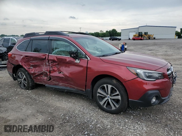 2018 Subaru Outback Limited with VIN 4S4BSENC6J3357634, listed as a Copart auction lot 63216895 with 84,738 mi miles and Salvage title. Bid and sale history available at DreamBid. Image 4.