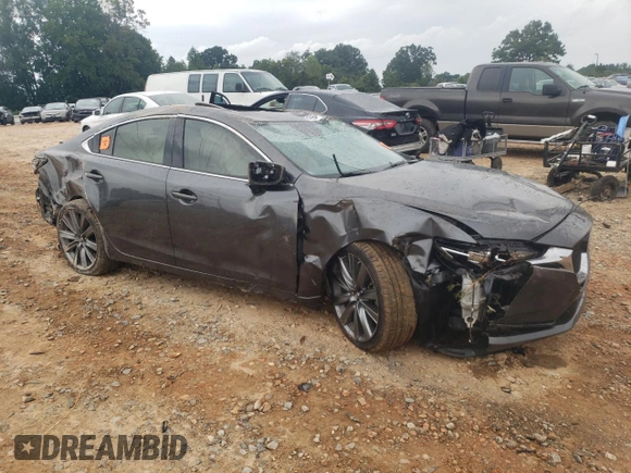 2019 Mazda 6 Grand Touring with VIN JM1GL1TY4K1501161, listed as a Copart auction lot 67346954 with Not Provided miles and Salvage Title. Bid and sale history available at carsss.com. Image 4.