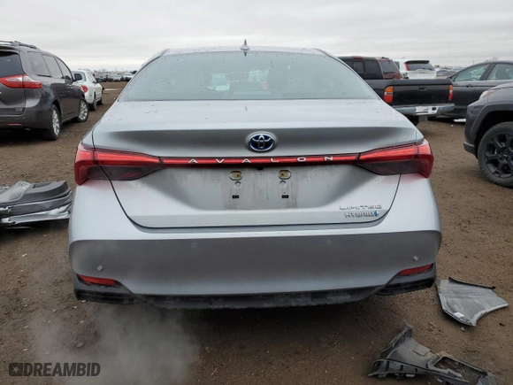 2020 Toyota Avalon Hybrid Limited with VIN 4T1D21FB6LU016318, listed as a Copart auction lot 48254845 with 14,994 mi miles and Salvage Title. Bid and sale history available at carsss.com. Image 6.