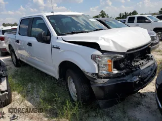 2019 Ford F-150 XL with VIN 1FTEW1CBXKKF14856, listed as a Copart auction lot 71306444 with 100,057 mi miles and Salvage title. Bid and sale history available at DreamBid. Image 4.