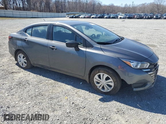 2024 Nissan Versa S with VIN 3N1CN8DV7RL919175, listed as a Copart auction lot 48752675 with 13,415 mi miles and Salvage Title. Bid and sale history available at carsss.com. Image 4.