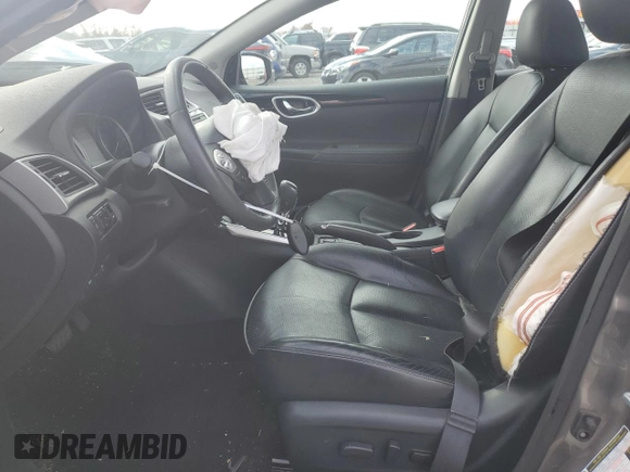 2017 Nissan Sentra SL with VIN 3N1AB7AP8HY237200, listed as a Copart auction lot 80703754 with 45,298 mi miles and Salvage title. Bid and sale history available at DreamBid. Image 7.