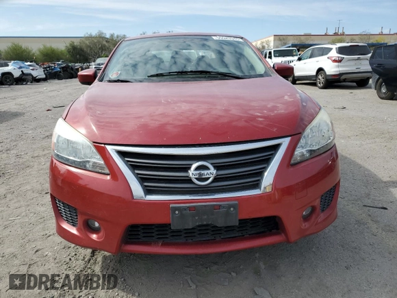 2014 Nissan Sentra SR z VIN 3N1AB7AP3EY323171, wystawiony jako Copart lot #55529345 z przebiegiem Nie podano mil oraz Szkoda całkowita • Salvage title. Historia ofert i sprzedaży dostępna na DreamBid. Obrazek 5.