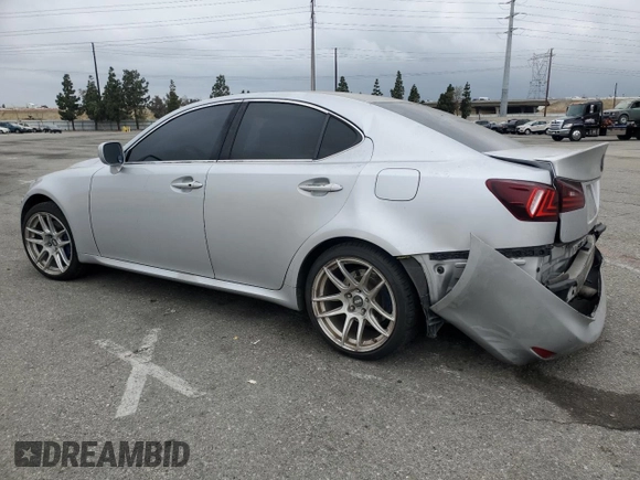 2006 Lexus IS 350 z VIN JTHBE262565002061, wystawiony jako Copart lot #53846425 z przebiegiem Nie podano mil oraz Szkoda całkowita • Salvage title. Historia ofert i sprzedaży dostępna na DreamBid. Obrazek 2.