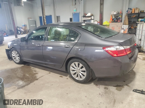 2013 Honda Accord Sdn EX-L with VIN 1HGCR2F84DA804623, listed as a Copart auction lot 53857715 with 291,696 mi miles and Salvage Title. Bid and sale history available at carsss.com. Image 2.