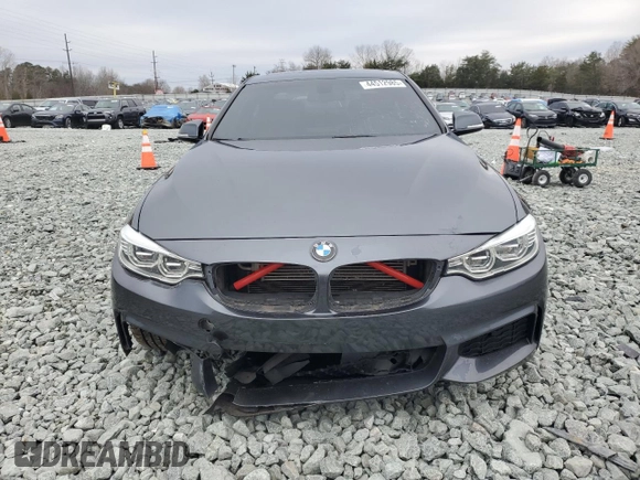 2014 BMW 4 Series 435i with VIN WBA3R1C5XEK190768, listed as a Copart auction lot 44512985 with 117,280 mi miles and Salvage Title. Bid and sale history available at carsss.com. Image 5.