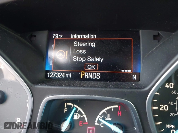 2017 Ford Escape S с VIN 1FMCU0F7XHUA13358, выставлен на аукционе IAAI как лот 42409601 с пробегом 127 324 миль миль и . История ставок и продаж доступна на DreamBid. Изображение 7.