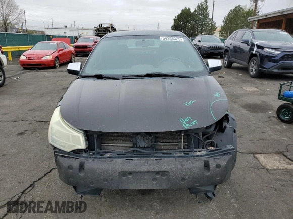 2008 Ford Focus SE with VIN 1FAHP35N28W156852, listed as a Copart auction lot 54355025 with 162,188 mi miles and Salvage Title. Bid and sale history available at DreamBid. Image 5.