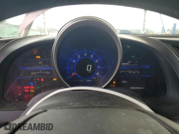 2012 Honda CR-Z EX with VIN JHMZF1D66CS005012, listed as a Copart auction lot 47679345 with 135,090 mi miles and Clean Title. Bid and sale history available at DreamBid. Image 9.