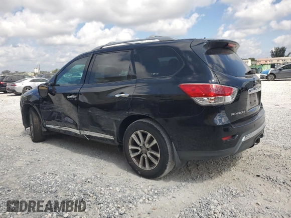 2014 Nissan Pathfinder SL with VIN 5N1AR2MNXEC645039, listed as a Copart auction lot 53368885 with 100,992 mi miles and Salvage Title. Bid and sale history available at DreamBid. Image 2.