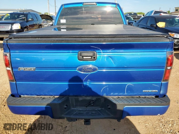 2013 Ford F-150 XL with VIN 1FTMF1CF4DFB44109, listed as a Copart auction lot 58445735 with 139,336 mi miles and Salvage title. Bid and sale history available at DreamBid. Image 6.