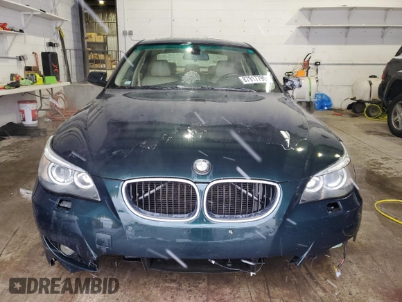 2005 BMW 5 Series 530i with VIN WBANA73585CR59510, listed as a Copart auction lot 87917795 with Not Provided miles and Salvage Title. Bid and sale history available at DreamBid. Image 5.