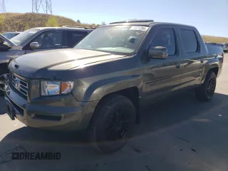 2006 Honda Ridgeline RTL with VIN 2HJYK16536H519906, listed as a Copart auction lot 74631254 with 166,030 mi miles and Salvage Title. Bid and sale history available at carsss.com. Image 1.