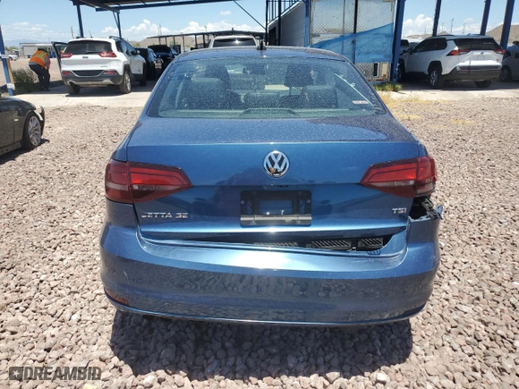 2017 Volkswagen Jetta 1.4T SE with VIN 3VWB67AJ3HM261698, listed as a Copart auction lot 50822575 with 65,995 mi miles and Salvage Title. Bid and sale history available at carsss.com. Image 6.