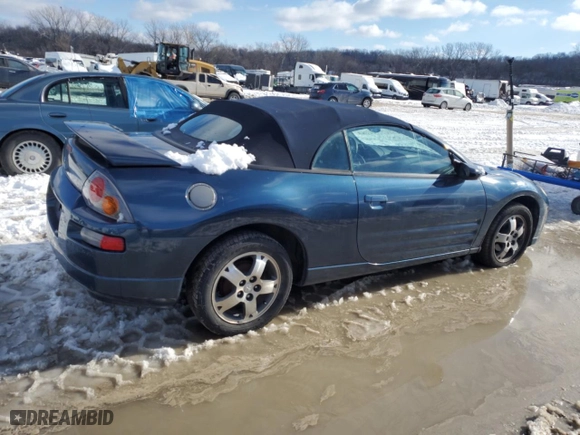 2004 Mitsubishi Eclipse GS with VIN 4A3AE45G74E111668, listed as a Copart auction lot 87956575 with 74,539 mi miles and Clean Title. Bid and sale history available at carsss.com. Image 3.