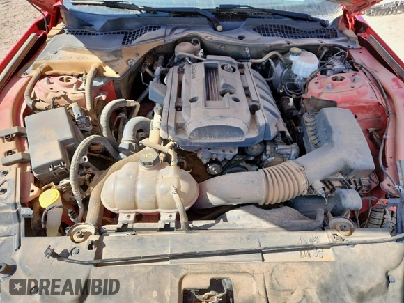 2019 Ford Mustang EcoBoost z VIN 1FA6P8TH7K5143139, wystawiony jako Copart lot #61650975 z przebiegiem 76 223 mil mil oraz Szkoda całkowita • Salvage title. Historia ofert i sprzedaży dostępna na DreamBid. Obrazek 11.