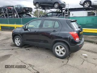 2016 Chevrolet Trax LS with VIN KL7CJNSB7GB631975, listed as a Copart auction lot 47319595 with 80,010 mi miles and Salvage Title. Bid and sale history available at carsss.com. Image 2.