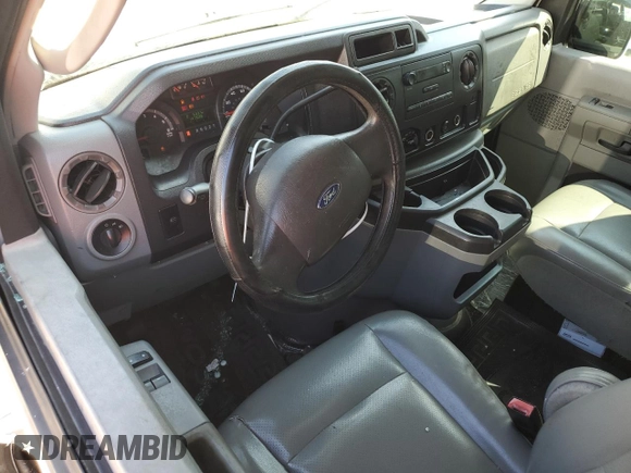 2009 Ford Econoline Passenger XL with VIN 1FBSS31L99DA06824, listed as a Copart auction lot 73740824 with 147,528 mi miles and Salvage title. Bid and sale history available at DreamBid. Image 8.