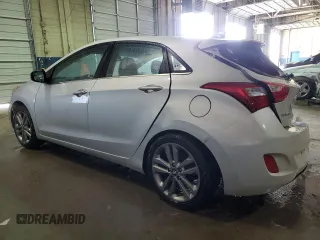 2016 Hyundai Elantra GT with VIN KMHD35LH2GU309734, listed as a Copart auction lot 50340645 with 0 mi miles and Salvage Title. Bid and sale history available at carsss.com. Image 2.