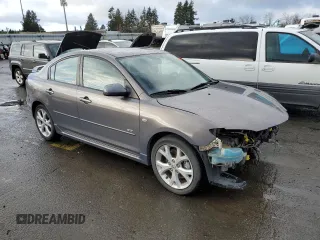 2007 Mazda 3 s Sport with VIN JM1BK323671684780, listed as a Copart auction lot 86375394 with 265,775 mi miles and Salvage Title. Bid and sale history available at carsss.com. Image 4.