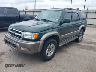 2000 Toyota 4Runner Limited with VIN JT3GN87RXY0163743, listed as a IAAI auction lot 42142809 with 185,320 mi miles and . Bid and sale history available at DreamBid. Image 2.