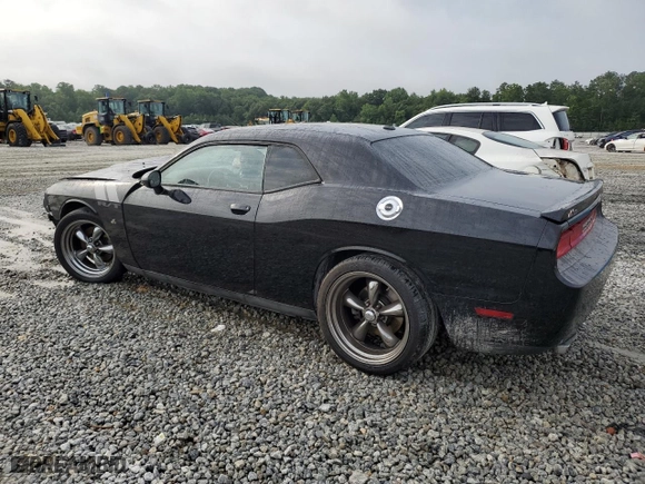 2013 Dodge Challenger R/T with VIN 2C3CDYBT7DH567707, listed as a Copart auction lot 65026034 with 97,354 mi miles and Salvage Title. Bid and sale history available at carsss.com. Image 2.