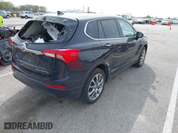 2020 Buick Envision Essence with VIN LRBFX2SA5LD192597, listed as a IAAI auction lot 41931393 with 43,968 mi miles and . Bid and sale history available at DreamBid. Image 4.