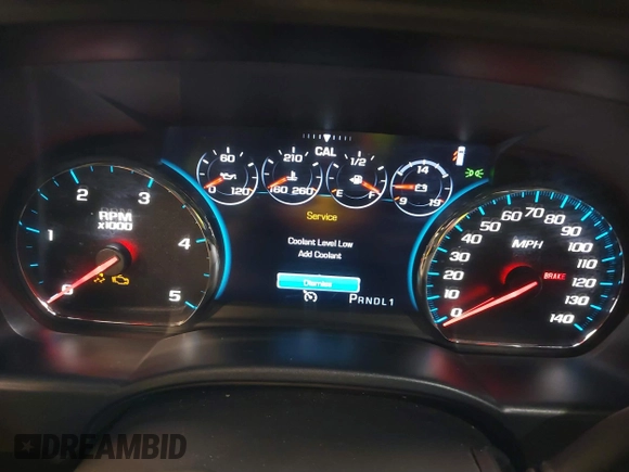 2019 GMC Sierra 2500HD Denali with VIN 1GT12SEY6KF105182, listed as a IAAI auction lot 41522040 with 47,124 mi miles. Bid and sale history available at carsss.com. Image 7.