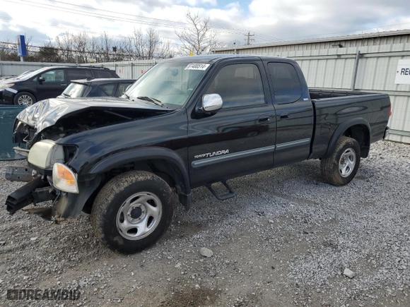 2006 Toyota Tundra SR5 with VIN 5TBBT44116S480512, listed as a Copart auction lot 87400514 with 223,307 mi miles and Salvage Title. Bid and sale history available at carsss.com. Image 1.