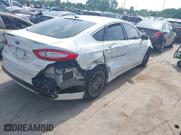2016 Ford Fusion Titanium with VIN 3FA6P0K99GR317034, listed as a IAAI auction lot 42590288 with 200,468 mi miles and . Bid and sale history available at DreamBid. Image 6.