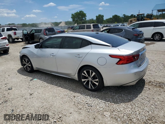2017 Nissan Maxima SV with VIN 1N4AA6AP7HC449045, listed as a Copart auction lot 60692014 with 126,606 mi miles and Salvage Title. Bid and sale history available at DreamBid. Image 2.