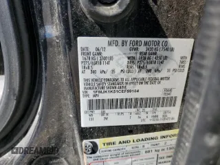 2012 Ford Expedition Max Limited с VIN 1FMJK1K51CEF59184, выставлен на аукционе Copart как лот 56975755 с пробегом 171 212 миль миль и Списание • Salvage title. История ставок и продаж доступна на DreamBid. Изображение 14.