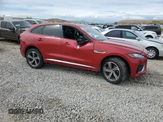 2019 Jaguar F-Pace S with VIN SADCM2FV9KA392963, listed as a Copart auction lot 54572485 with 96,315 mi miles and Salvage title. Bid and sale history available at DreamBid. Image 4.