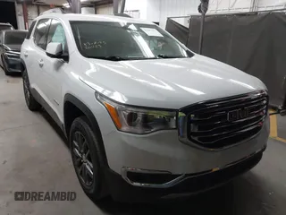 2019 GMC Acadia SLT with VIN 1GKKNMLSXKZ201163, listed as a IAAI auction lot 41842165 with 91,590 mi miles. Bid and sale history available at carsss.com. Image 1.
