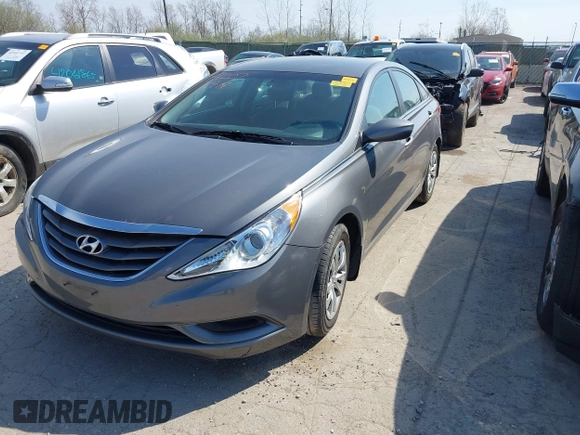2013 Hyundai Sonata GLS with VIN 5NPEB4AC3DH595421, listed as a IAAI auction lot 42072919 with Not Provided miles and . Bid and sale history available at DreamBid. Image 6.