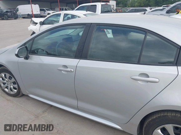 2023 Toyota Corolla LE with VIN 5YFB4MDE8PP022161, listed as a IAAI auction lot 42050506 with 46,852 mi miles and . Bid and sale history available at carsss.com. Image 14.