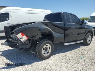 2007 Ford F-150 XL with VIN 1FTRF12217KA80336, listed as a Copart auction lot 52753575 with 54,806 mi miles and Salvage Title. Bid and sale history available at carsss.com. Image 3.