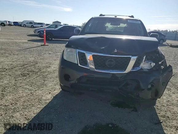 2008 Nissan Pathfinder S with VIN 5N1AR18U58C643909, listed as a Copart auction lot 47435565 with 210,390 mi miles and Salvage title. Bid and sale history available at DreamBid. Image 11.
