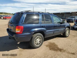 2004 Jeep Grand Cherokee Limited with VIN 1J4GW58S54C166433, listed as a Copart auction lot 71649454 with 174,603 mi miles and Salvage Title. Bid and sale history available at carsss.com. Image 3.