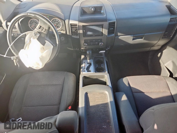 2012 Nissan Titan SV with VIN 1N6BA0ED2CN319597, listed as a Copart auction lot 62016445 with 169,120 mi miles and Salvage title. Bid and sale history available at DreamBid. Image 8.