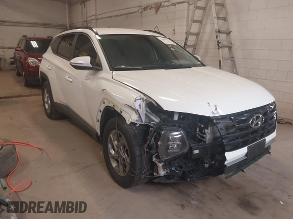 2023 Hyundai Tucson SEL z VIN 5NMJBCAE9PH271742, wystawiony jako IAAI lot #42019415 z przebiegiem 62 451 mil mil oraz . Historia ofert i sprzedaży dostępna na DreamBid. Obrazek 6.