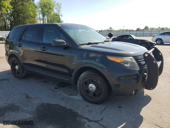2014 Ford Utility Police Interceptor with VIN 1FM5K8AR5EGA28852, listed as a Copart auction lot 51867705 with 151,418 mi miles and Clean Title. Bid and sale history available at carsss.com. Image 4.