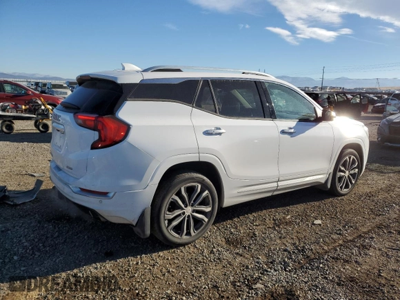 2019 GMC Terrain Denali with VIN 3GKALXEX0KL108770, listed as a Copart auction lot 82222754 with 147,869 mi miles and Salvage Title. Bid and sale history available at DreamBid. Image 3.