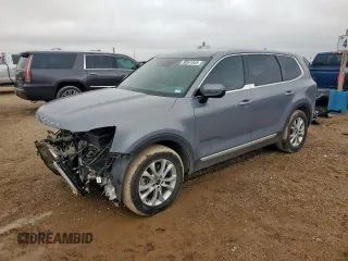 2020 Kia Telluride LX with VIN 5XYP24HC0LG081742, listed as a Copart auction lot 58901045 with 70,552 mi miles and Salvage title. Bid and sale history available at DreamBid. Image 1.