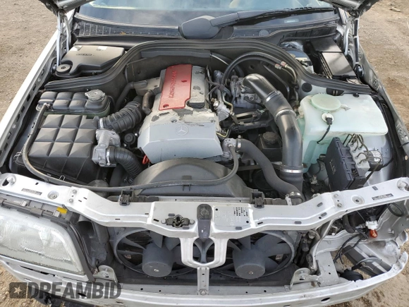 2000 Mercedes-Benz C 230 Kompressor with VIN WDBHA24GXYA802790, listed as a Copart auction lot 87460324 with 156,593 mi miles and Salvage Title. Bid and sale history available at carsss.com. Image 13.