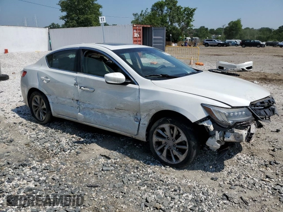 2018 Acura ILX with VIN 19UDE2F33JA009837, listed as a Copart auction lot 59418515 with 111,716 mi miles and Salvage title. Bid and sale history available at DreamBid. Image 4.