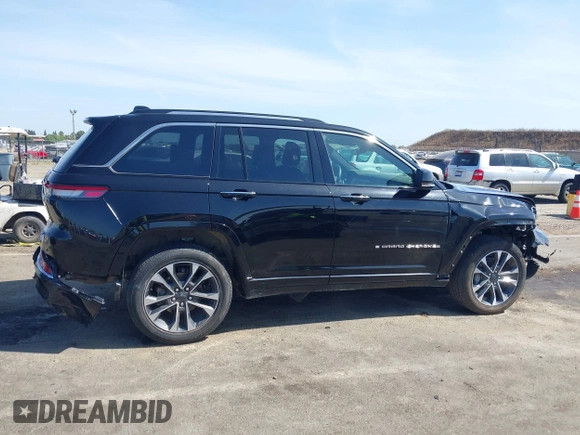 2022 Jeep Grand Cherokee Overland with VIN 1C4RJHDG1N8623744, listed as a IAAI auction lot 42554279 with 27,762 mi miles and . Bid and sale history available at DreamBid. Image 13.